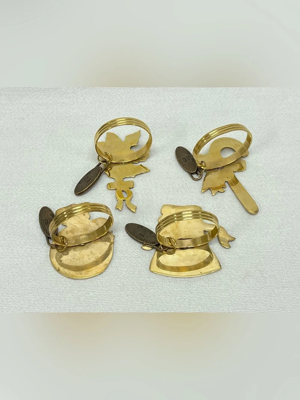 Mackenzie Childs Christmas Napkin Rings